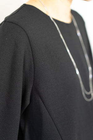 ウエストカーブカットソーブラウス