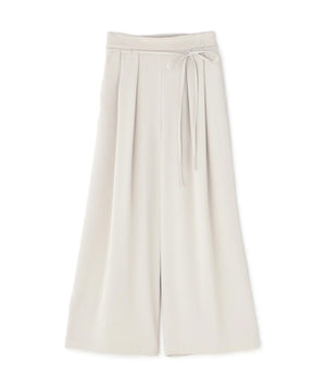 ナローリボンイージーワイドパンツ