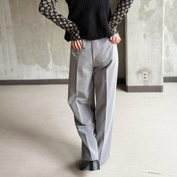 美シルエットストレートパンツ
