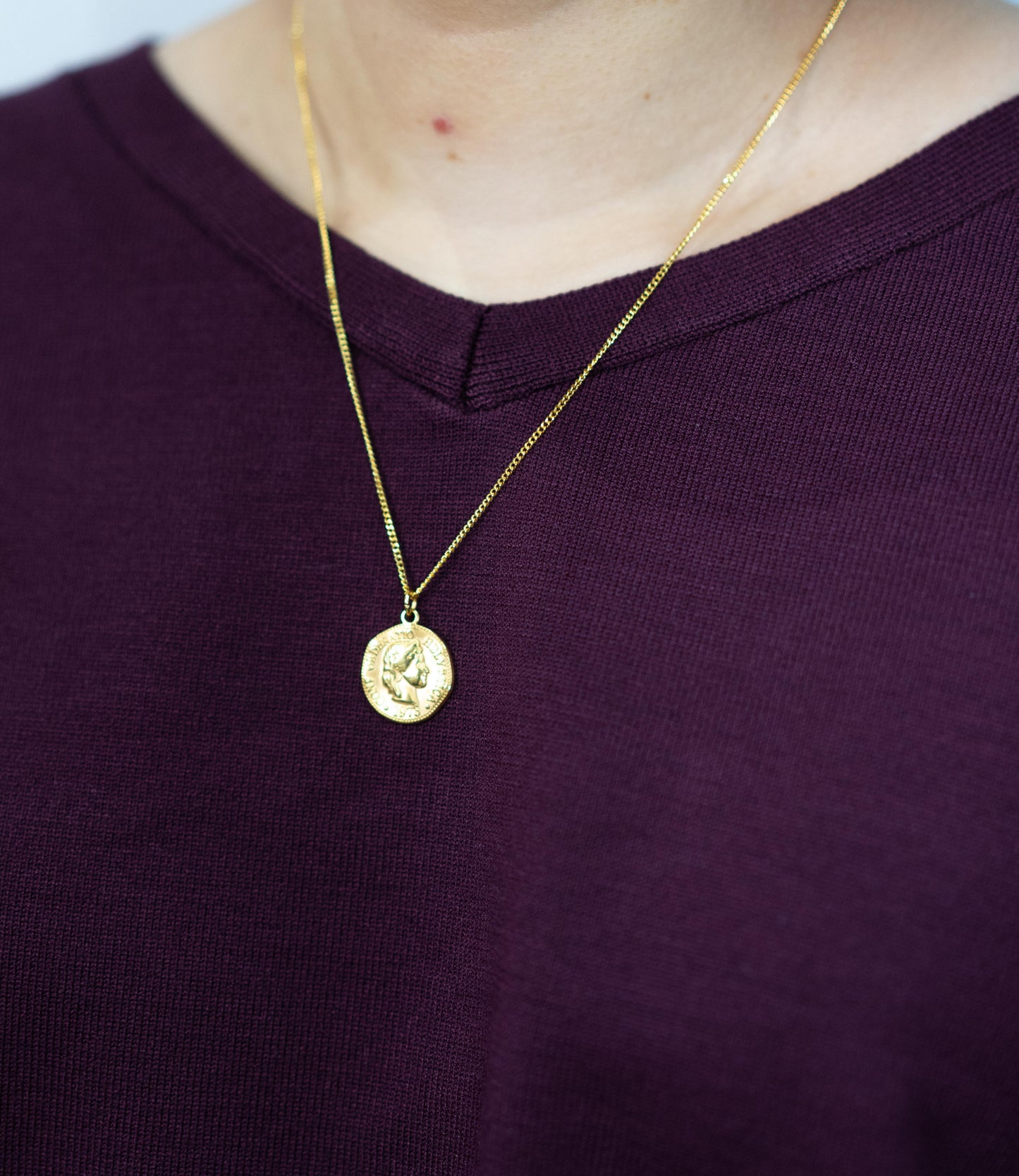 エリザベスコインネックレス