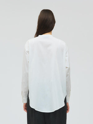 mizuiro ind リボンタイロングシャツ