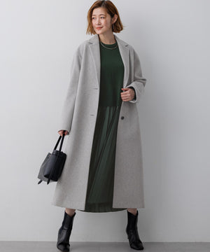 ウールモッサ チェスターコート