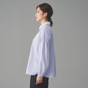 チュールカラー 2WAY ブラウス