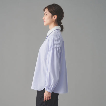 チュールカラー 2WAY ブラウス