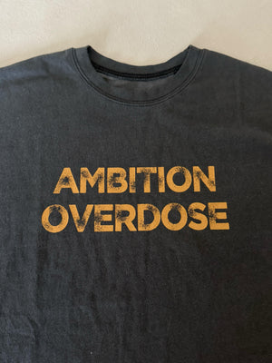 AMBITIONロゴヴィンテージライクT