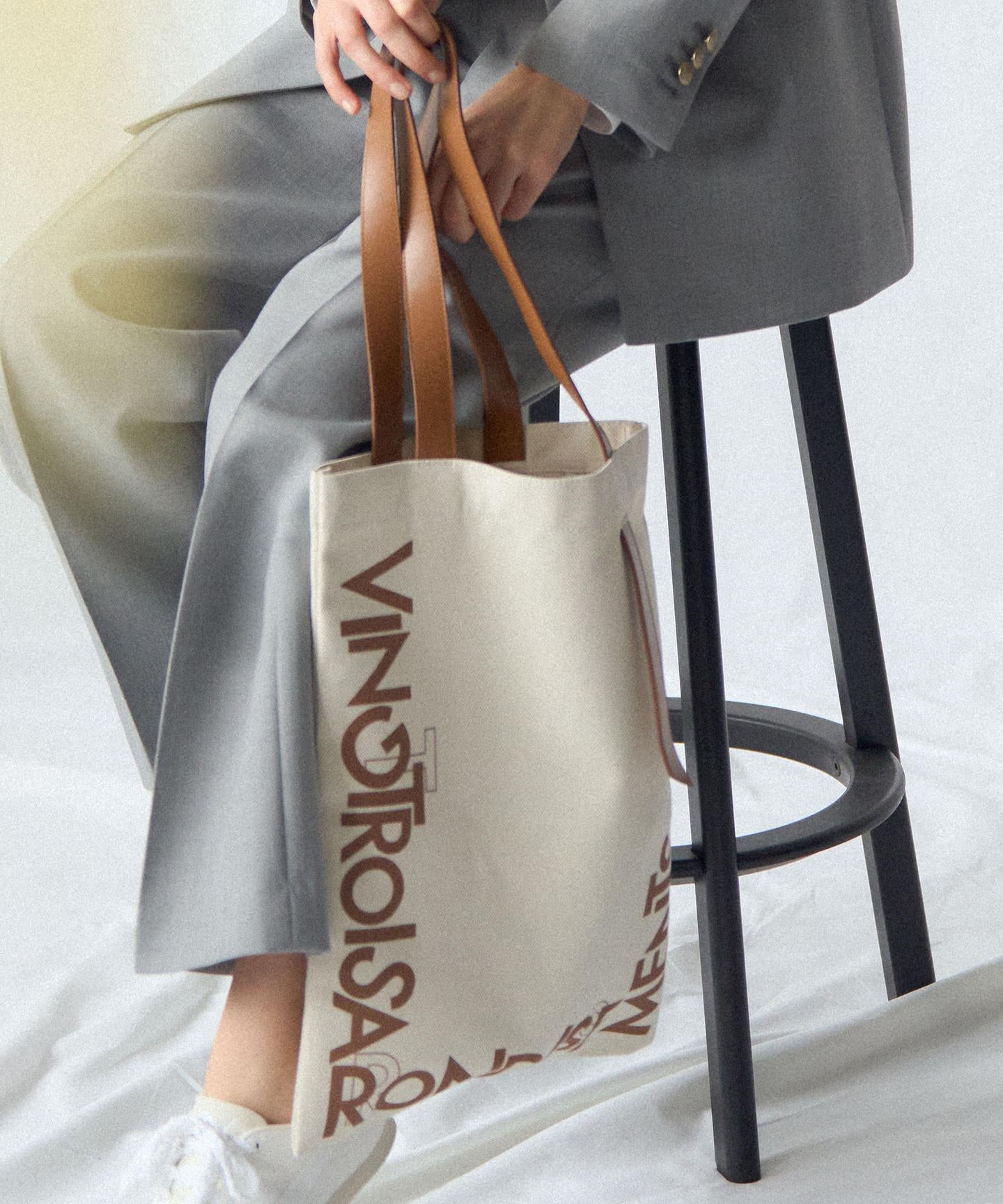 VINGT-TROIS ロゴ トートバッグ