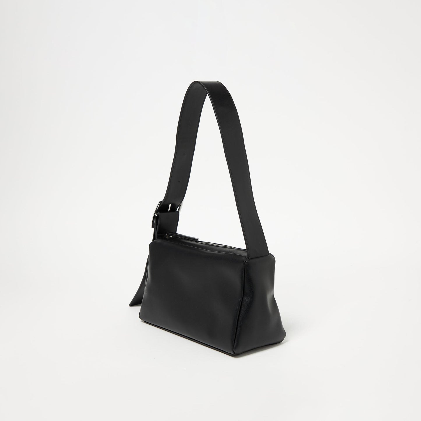 スクエア ビッグバックル ショルダーバッグ