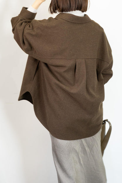 ウールライクCPOアウター