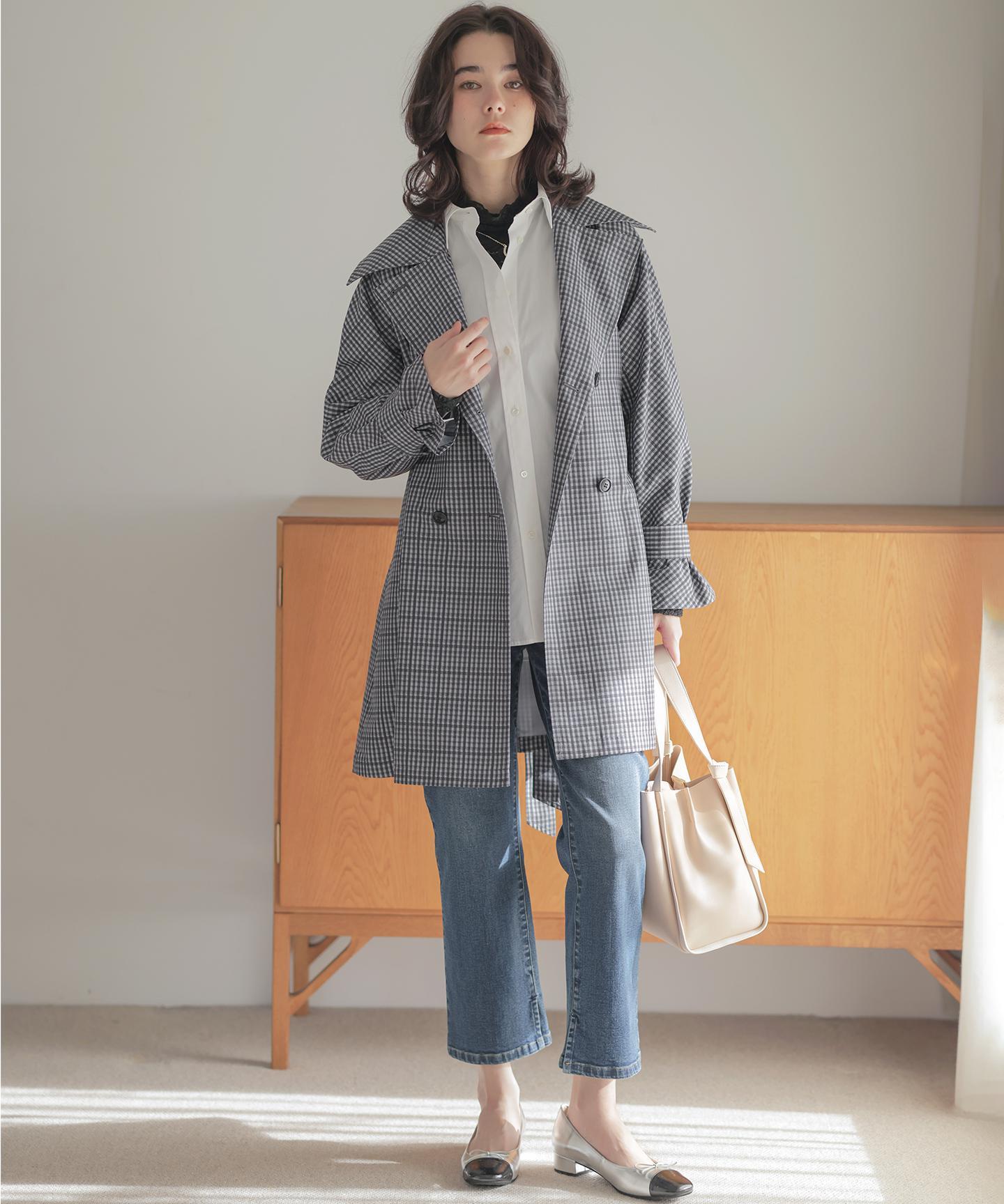 リラクシング トレンチコート