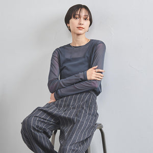 チュール ジャージー カットソー