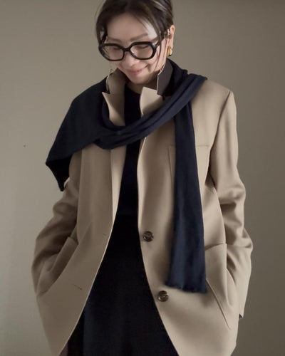 ワッフルラグランプルオーバー