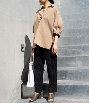 オーバーサイズスキッパーシャツ