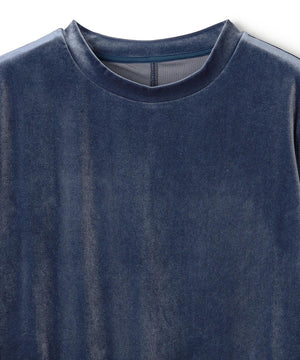 ストレッチ ベロアTシャツ