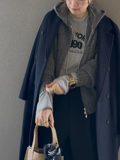 ニューヨークロゴ起毛ロンT