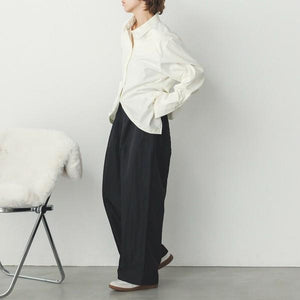 バックギャザーシャツ