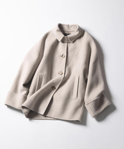 MANTECOPure リバー ステンカラーコート