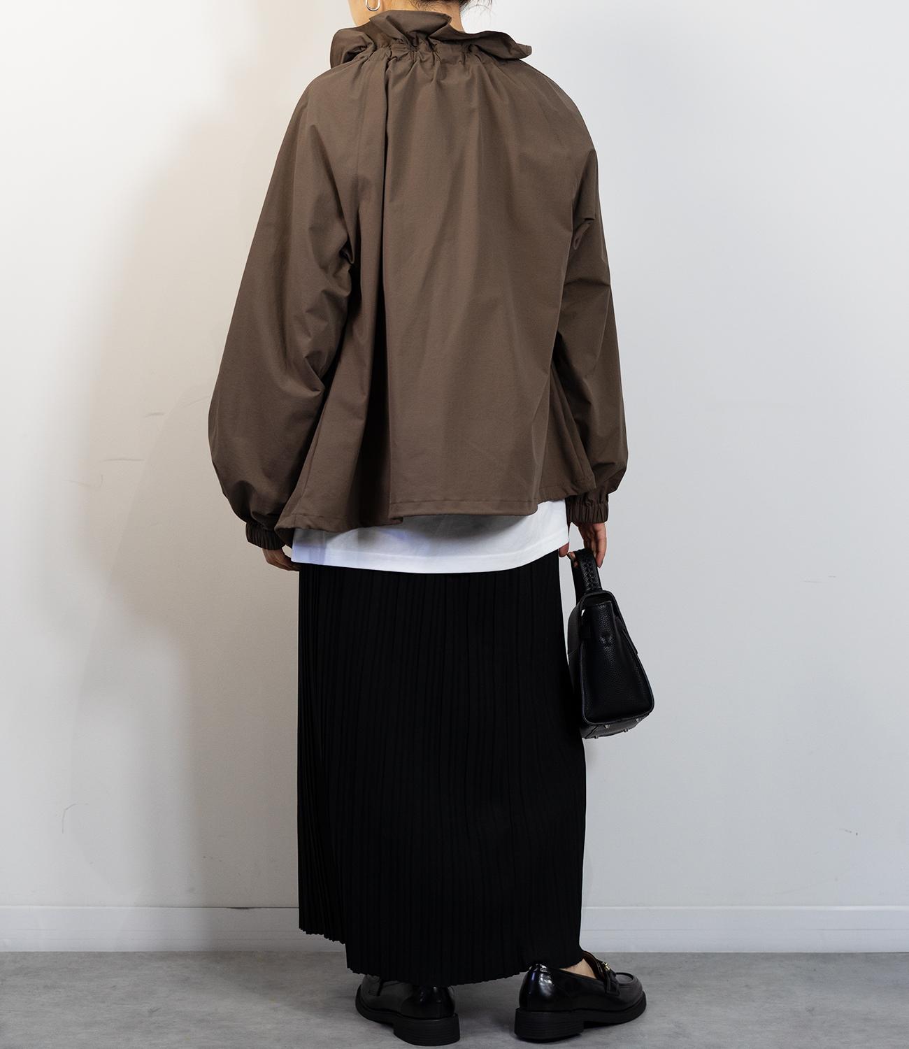 サーブルクロスフリルブルゾン