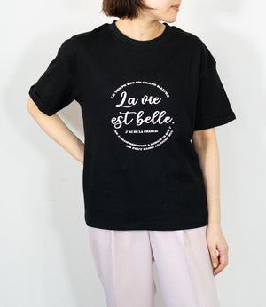 クールタッチLa vie est belleTシャツ
