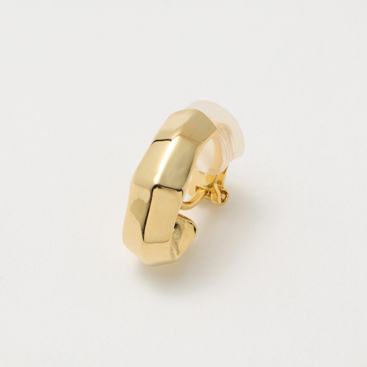 アンギュラー Jシェイプ イヤリング