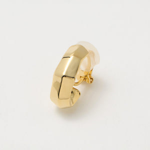 アンギュラー Jシェイプ イヤリング