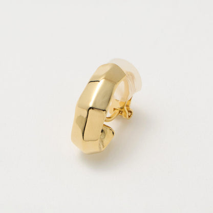 アンギュラー Jシェイプ イヤリング