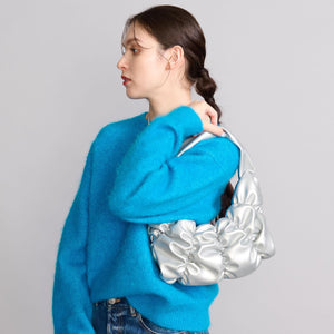 ギャザー ムーン ワンショルダーバッグ