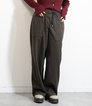 ウールライクあったかパンツ
