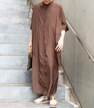 2wayスリーブボクシーワンピース(インナーワンピース付き)