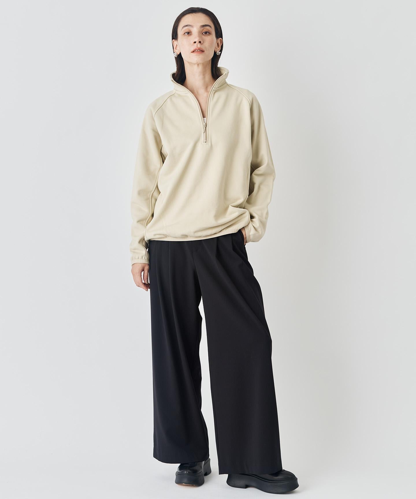 マイビューティ タックワイドパンツ