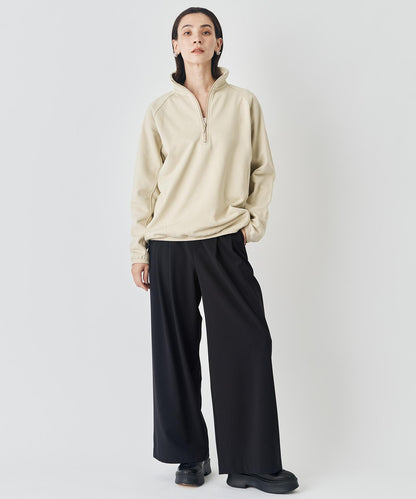 マイビューティ タックワイドパンツ