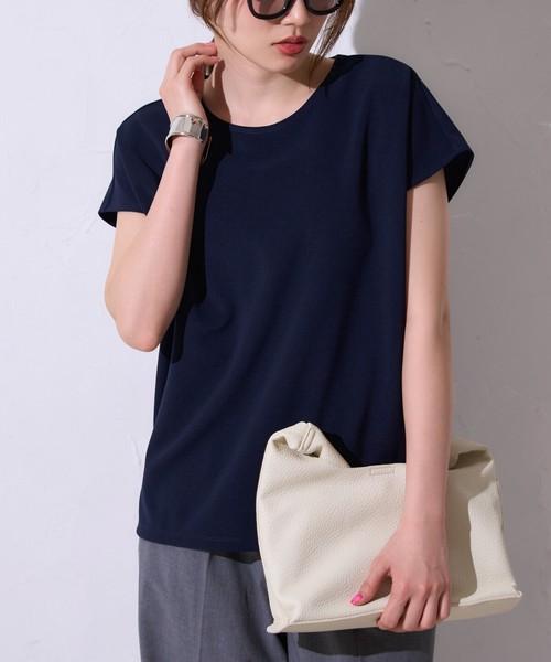 コンパクトフレンチスリーブTシャツ
