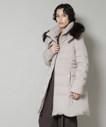 「西川ダウン(R)」サージロングダウン