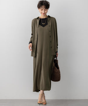 スエーディーサテン シャツ