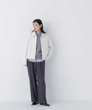 ＜朝比奈 彩さんコラボ＞ステンカラージップブルゾン