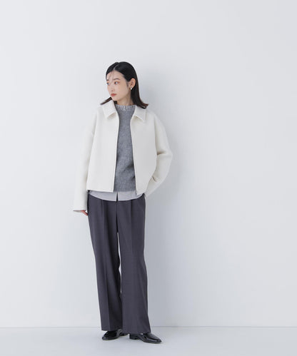 ＜朝比奈 彩さんコラボ＞ステンカラージップブルゾン