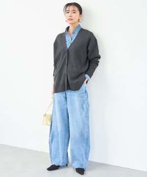 クロップドシャツ