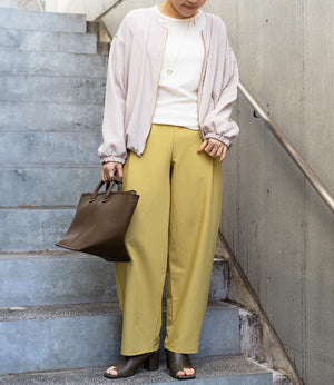 オックスノーカラーライトブルゾン