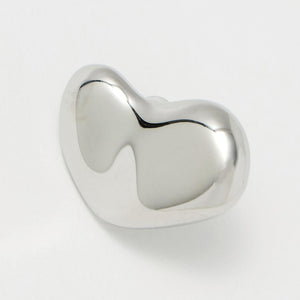 デフォームドハート イヤリング