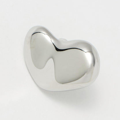 デフォームドハート イヤリング