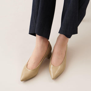 R ポインテッドプレーン パンプス35◎↓↑