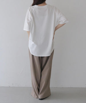 【接触冷感】ラウンドテールフォトTシャツ