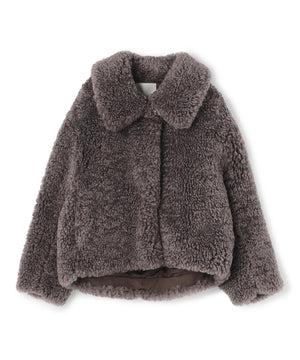 エコファー ステンカラーコート