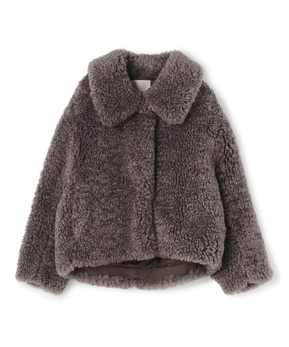 エコファー ステンカラーコート