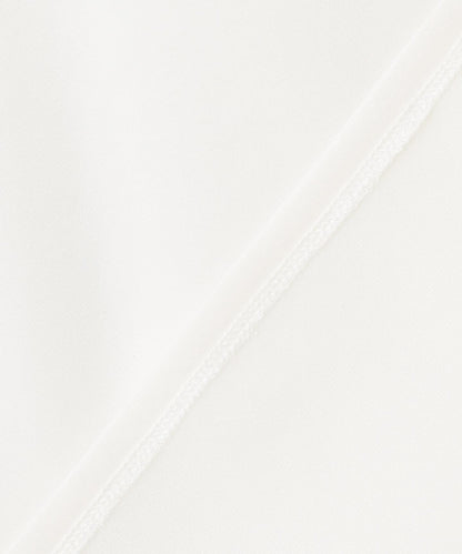 トリコットシフォン ハーフスリーブカットソー