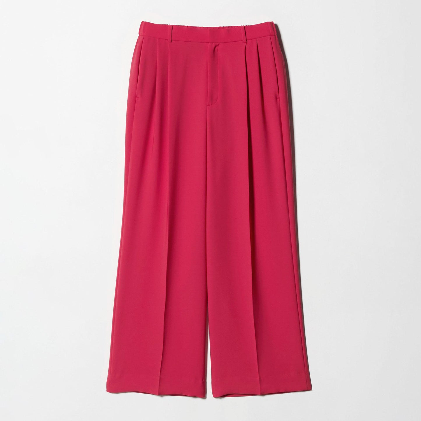 2タック ワイドパンツ‐UVカット 接触冷感 吸水速乾 帯電防止 ウォッシャブル‐