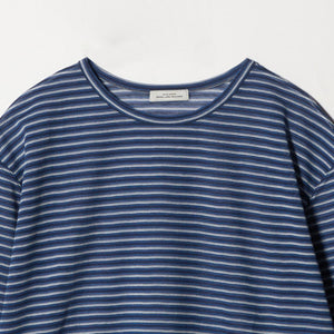 シアー マルチボーダー ロングスリーブ Tシャツ