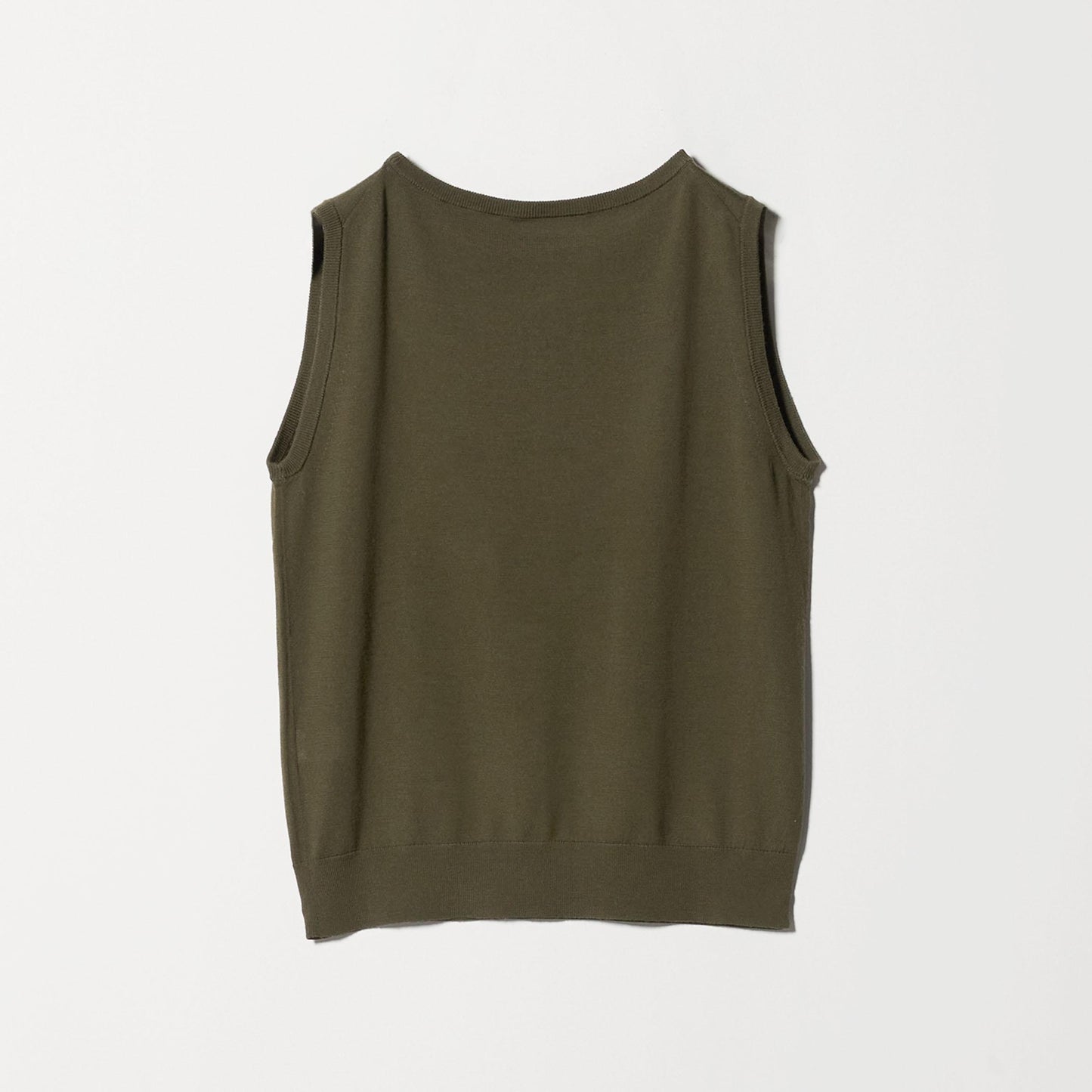 ウール レイヤードニット ウォッシャブル