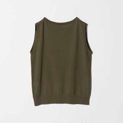 ウール レイヤードニット ウォッシャブル