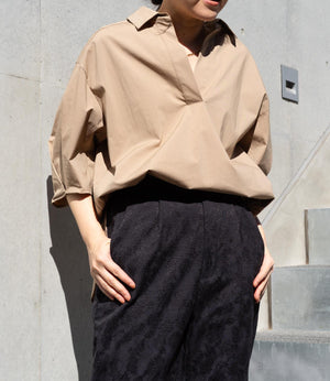 オーバーサイズスキッパーシャツ