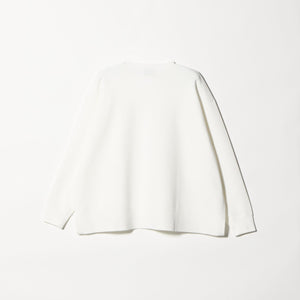 スウェットライク スキッパーニット ‐ウォッシャブル‐